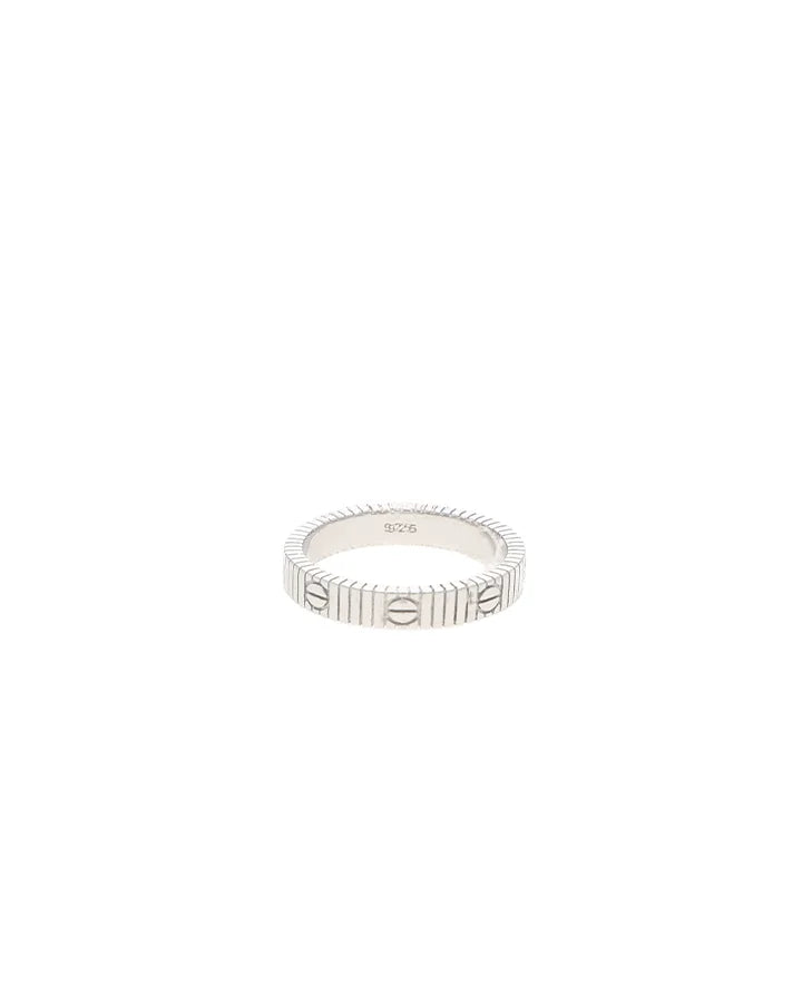 Edge Forge Ring in 92.5 Silver