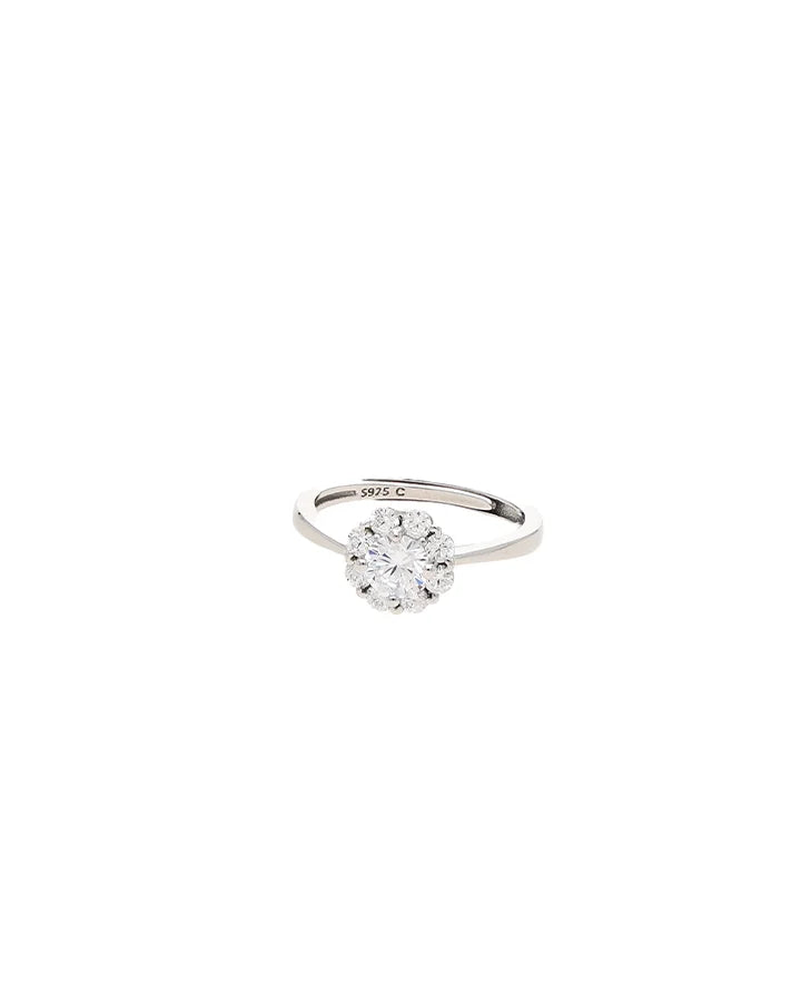 Bloom Crown Ring in 92.5 Silver