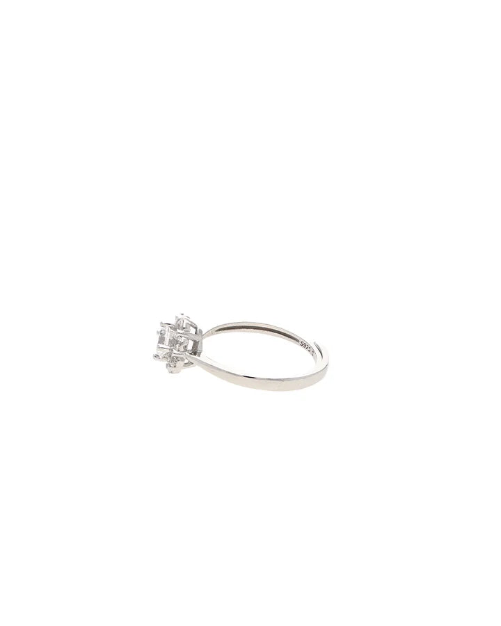 Bloom Crown Ring in 92.5 Silver