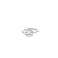 Celeste Halo Ring in 92.5 Silver