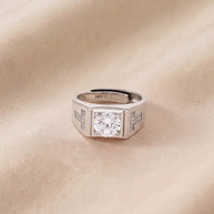 Regal Crest Ring in 92.5 Silver