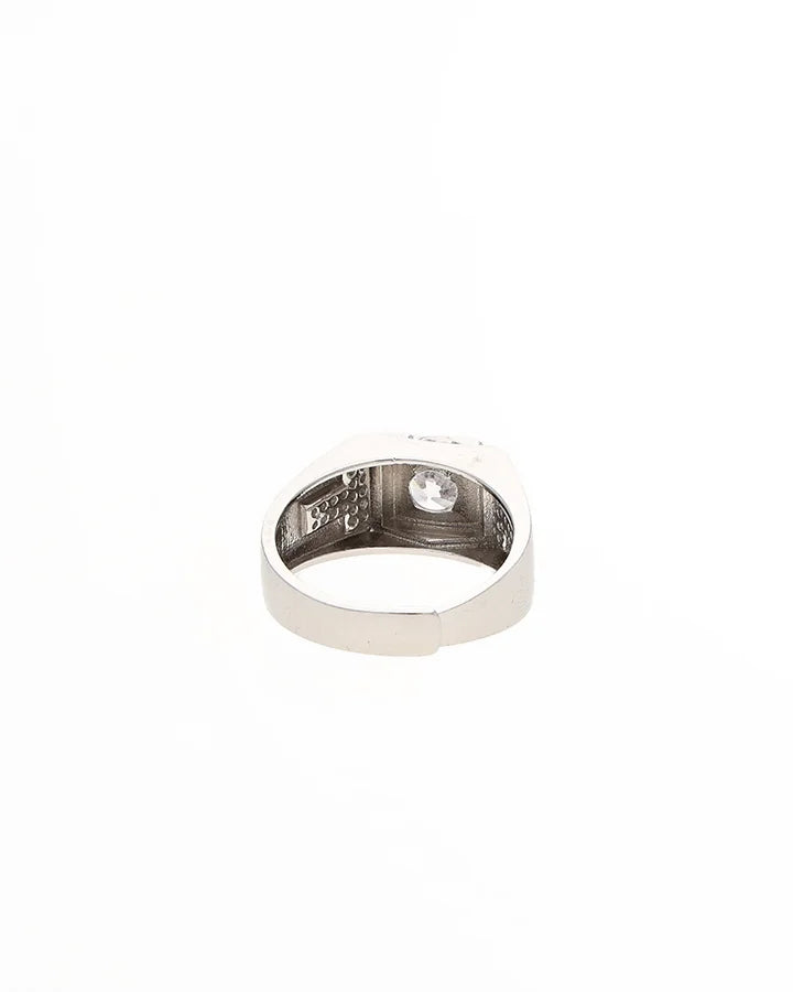 Regal Crest Ring in 92.5 Silver