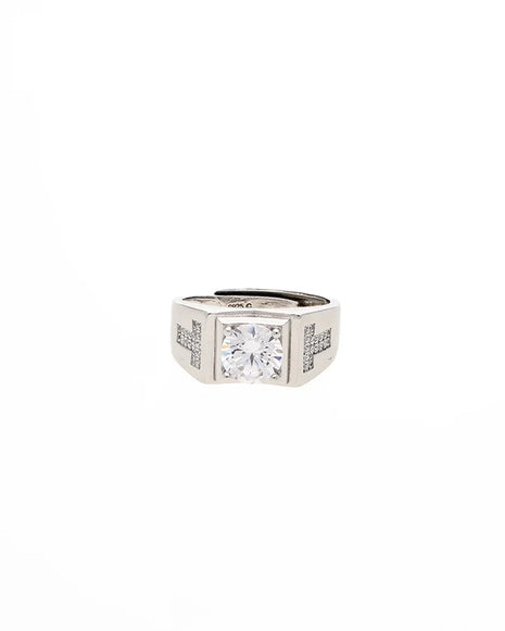 Regal Crest Ring in 92.5 Silver