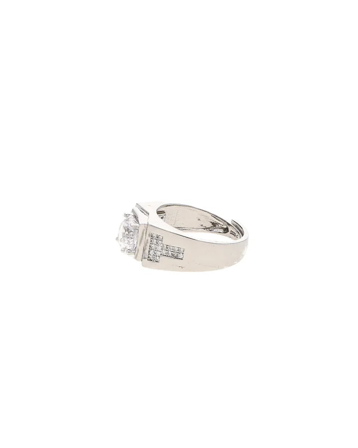 Regal Crest Ring in 92.5 Silver