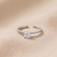 Radiant Marquise Ring in 92.5 Silver