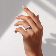 Nova Solitaire Ring in 92.5 Silver