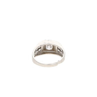 Zenith Solitaire Ring in 92.5 Silver