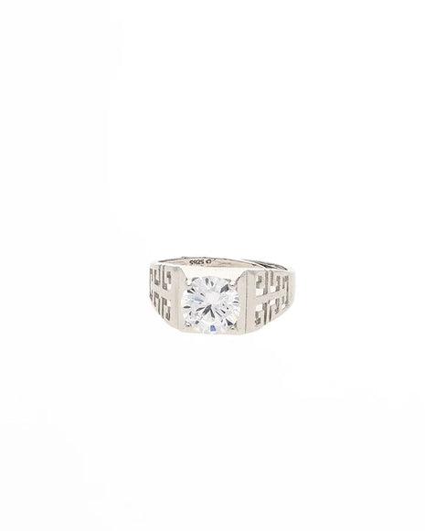 Zenith Solitaire Ring in 92.5 Silver