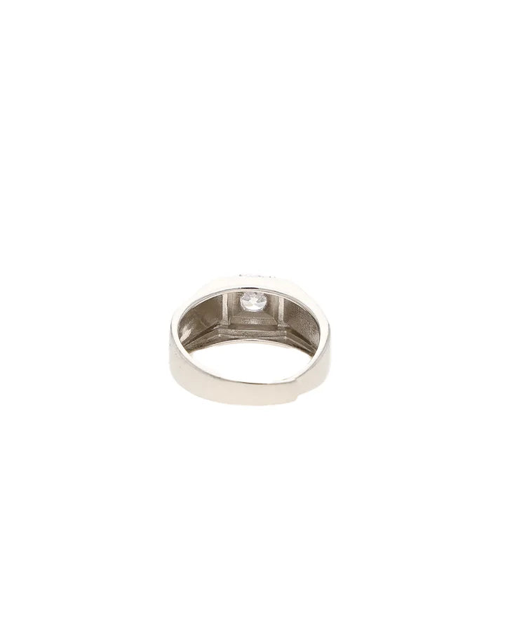 Monarch Solitaire Ring in 92.5 Silver