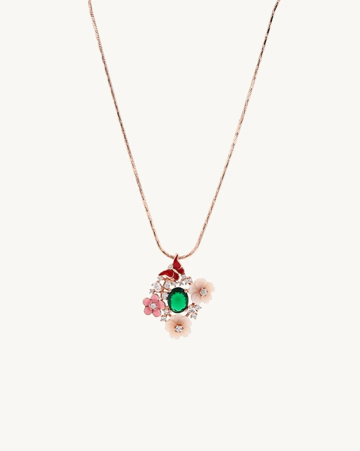 Aurora Blossom Charm Duo in 92.5 Silver