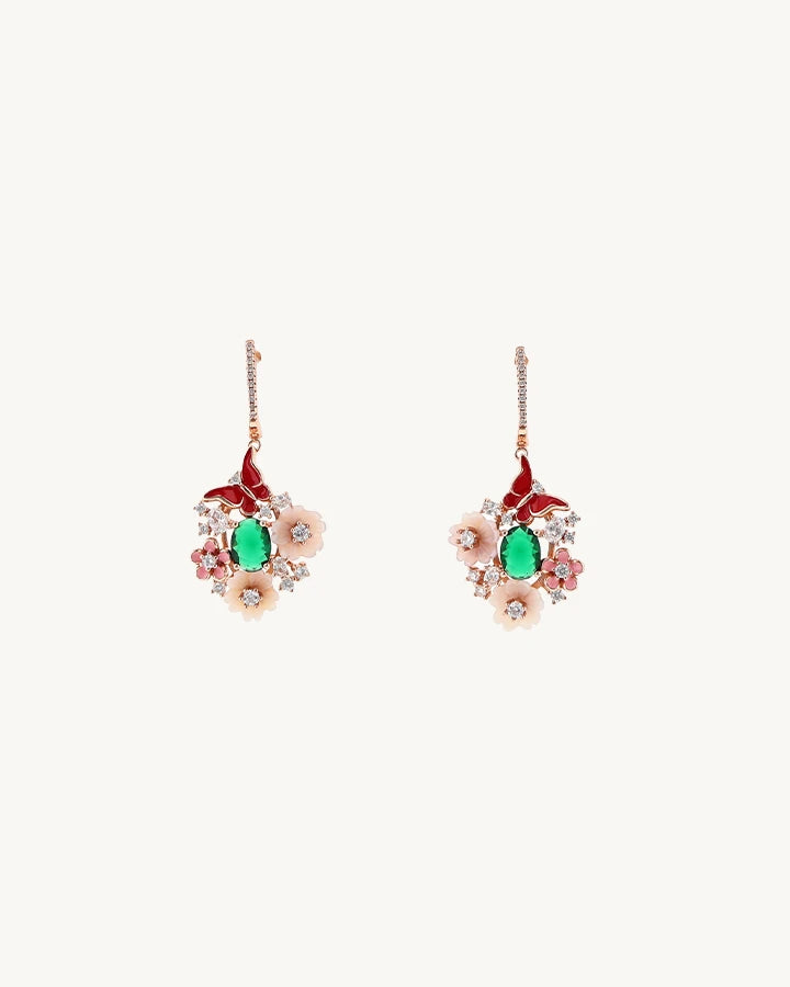 Aurora Blossom Charm Duo in 92.5 Silver