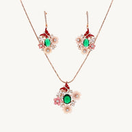 Aurora Blossom Charm Duo in 92.5 Silver