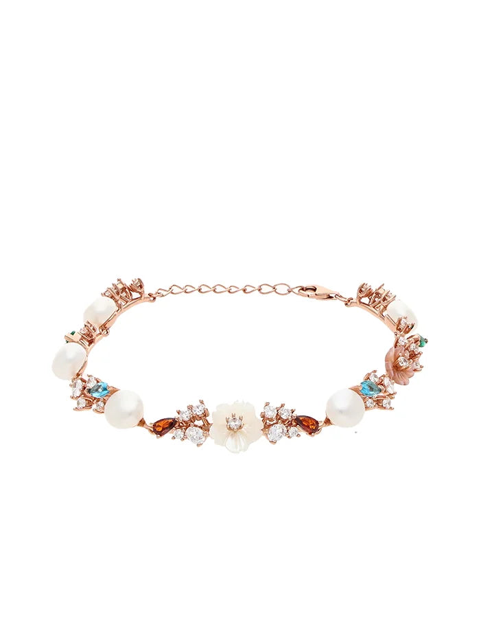 Enchanted Bloom Bracelet in 92.5 Silver