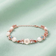 Enchanted Bloom Bracelet in 92.5 Silver