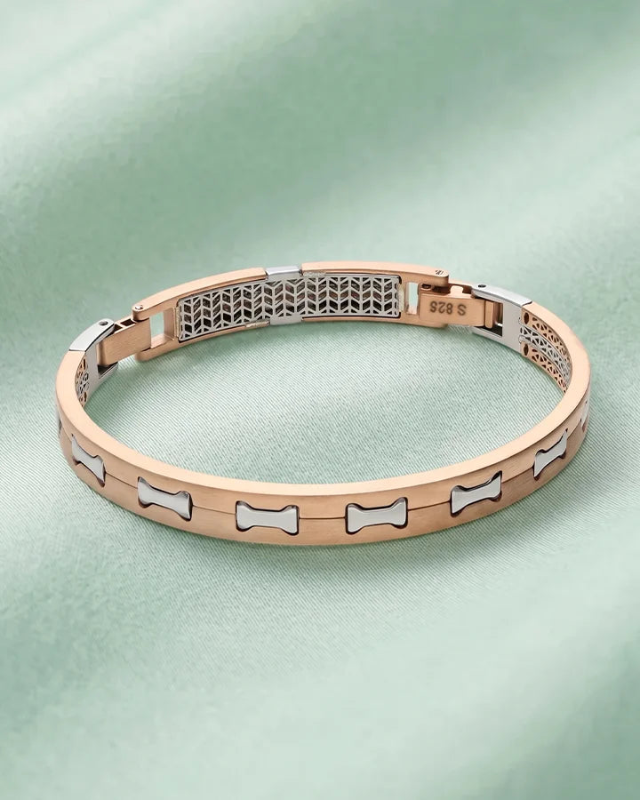 Regal Knit Kada in 92.5 Silver