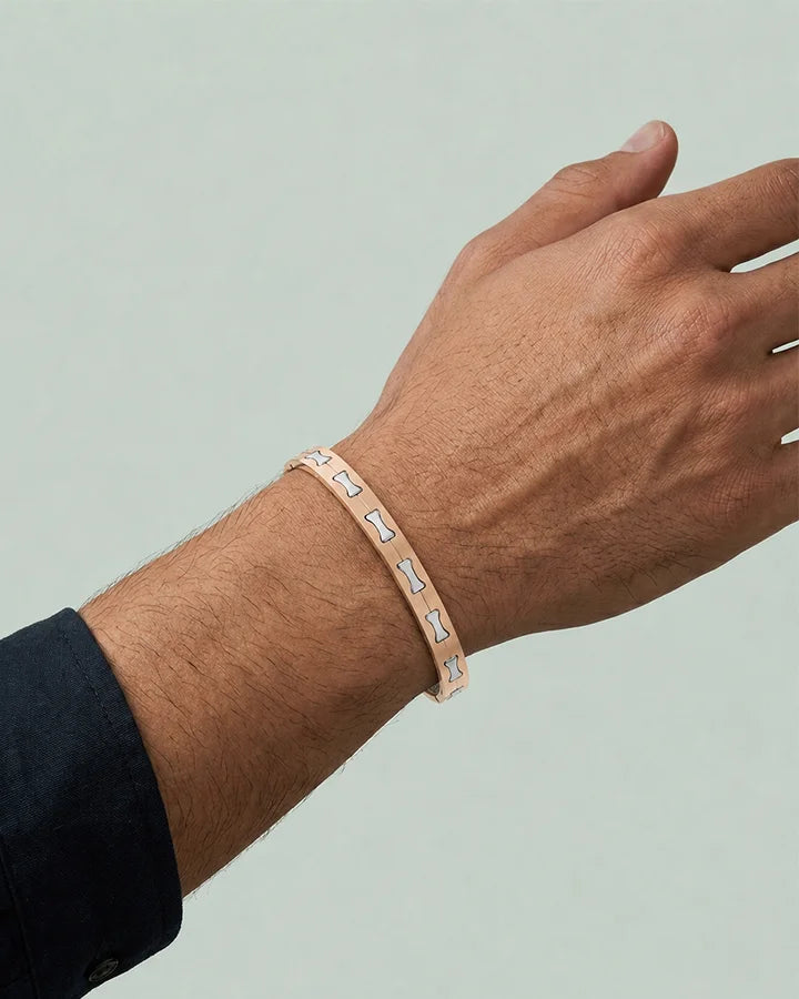 Regal Knit Kada in 92.5 Silver
