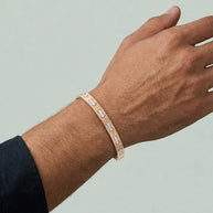 Regal Knit Kada in 92.5 Silver