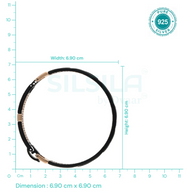 Midnight Line Kada in 92.5 Silver