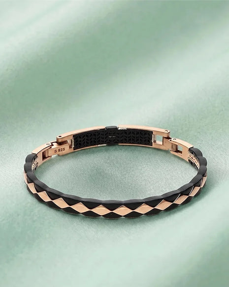 Royal Diamond Kada in 92.5 Silver