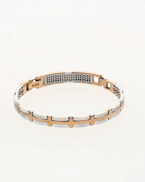 Signature Weave Kada in 92.5 Silver