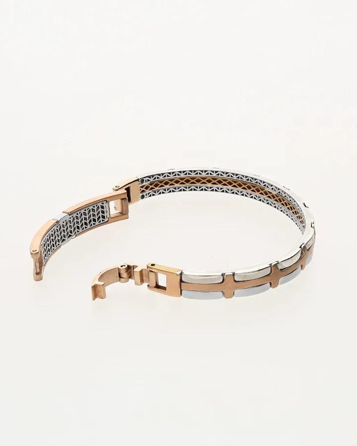 Signature Weave Kada in 92.5 Silver