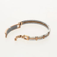 Signature Weave Kada in 92.5 Silver