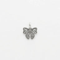 Bow Charm in 92.5 Silver