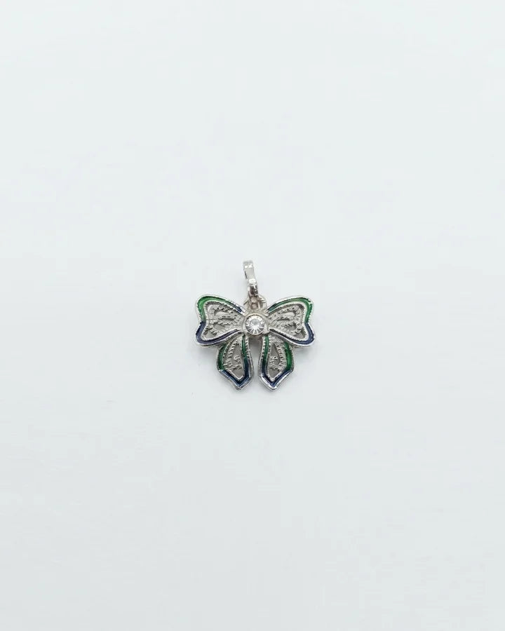 Bow Charm in 92.5 Silver