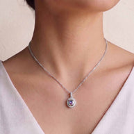 Oval Grace in 92.5 Silver