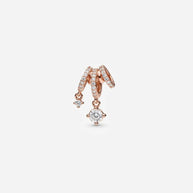 Rose Ringlet in 92.5 Silver