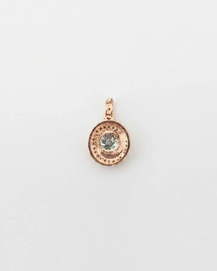 Oval Bloom in 92.5 Silver