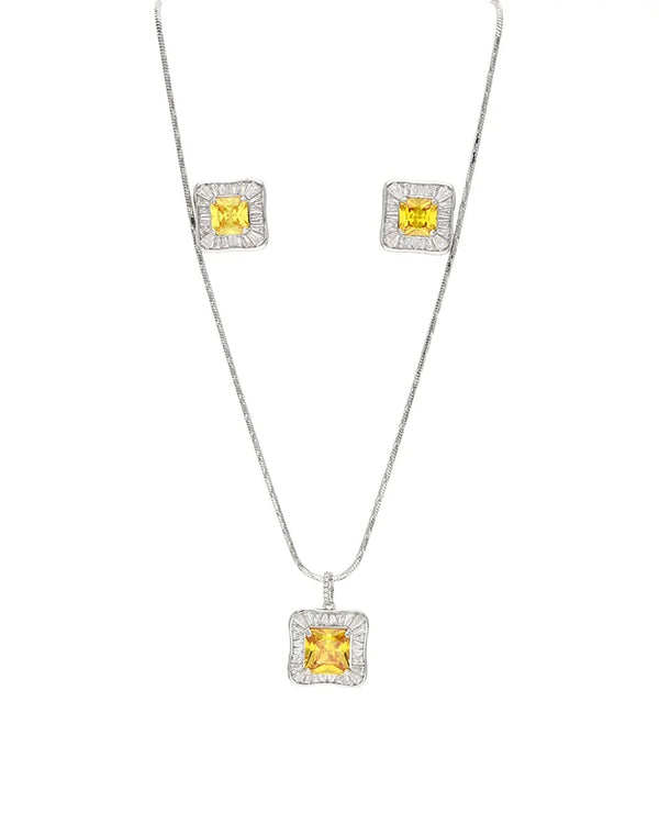 Golden Glow Charm Duo in 92.5 Silver