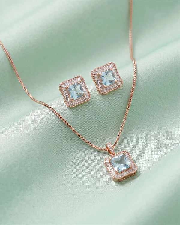 Azure Luxe Charm Duo in 92.5 Silver