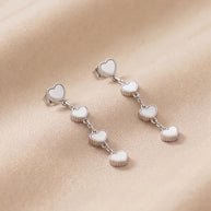Love Cascade Earrings in 92.5 Silver