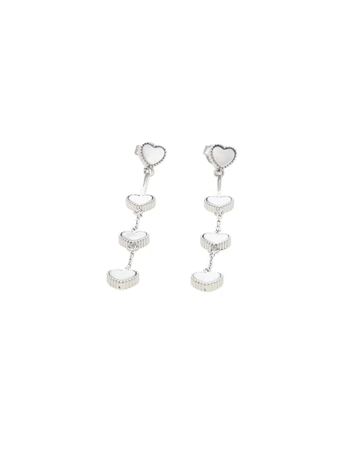 Love Cascade Earrings in 92.5 Silver