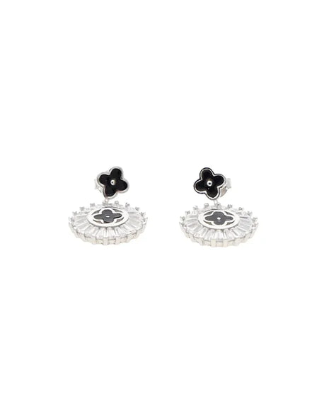 Clover Radiance Earrings in 92.5 Silver