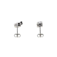 Sapphire Hexa Studs in 92.5 Silver