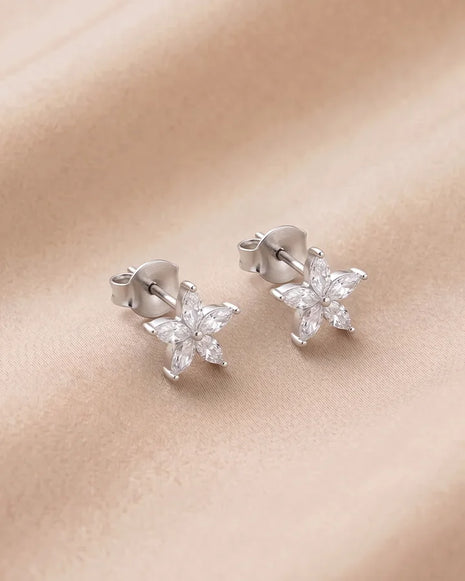 Bloom Grace Studs in 92.5 Silver