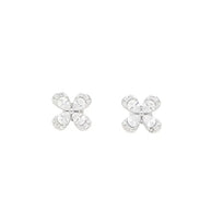 Celeste Solitaire Studs in 92.5 Silver