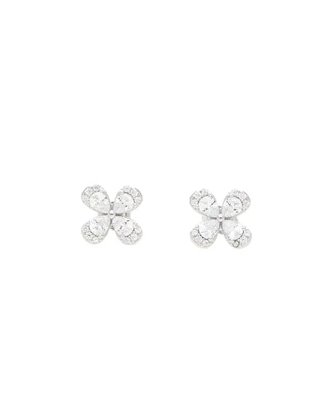 Celeste Solitaire Studs in 92.5 Silver
