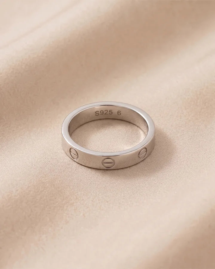 Orion Band Ring in 92.5 Silver