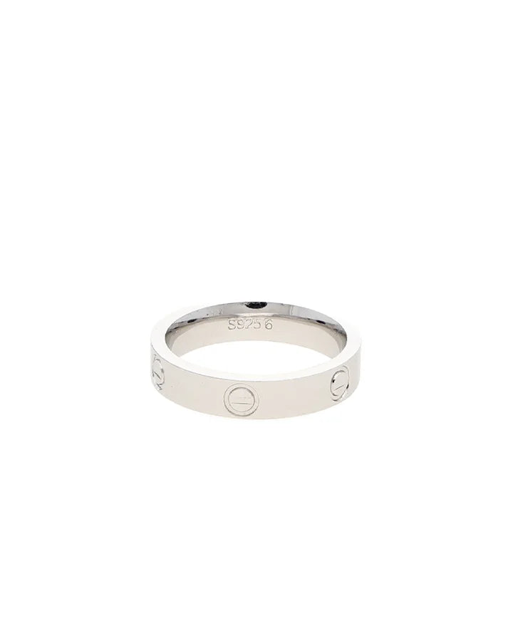 Orion Band Ring in 92.5 Silver