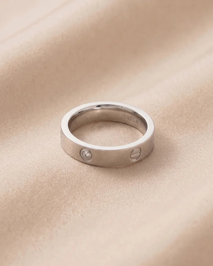 Celeste Spark Ring in 92.5 Silver