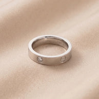 Celeste Spark Ring in 92.5 Silver