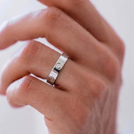 Crown Spark Ring in 92.5 Silver