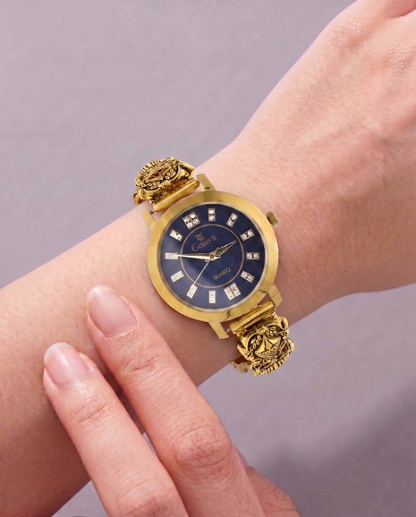Lakshmi Mayura Watch in 92.5 Silver