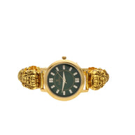 Lakshmi Emerald Watch in 92.5 Silver