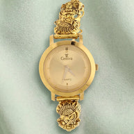 Lakshmi Golden Aura Watch in 92.5 Silver