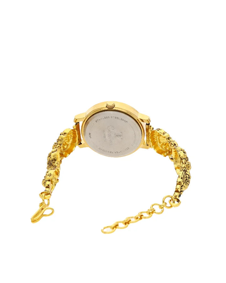 Lakshmi Teal Harmony Watch in 92.5 Silver