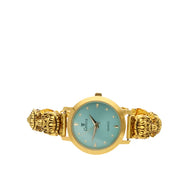 Lakshmi Teal Harmony Watch in 92.5 Silver